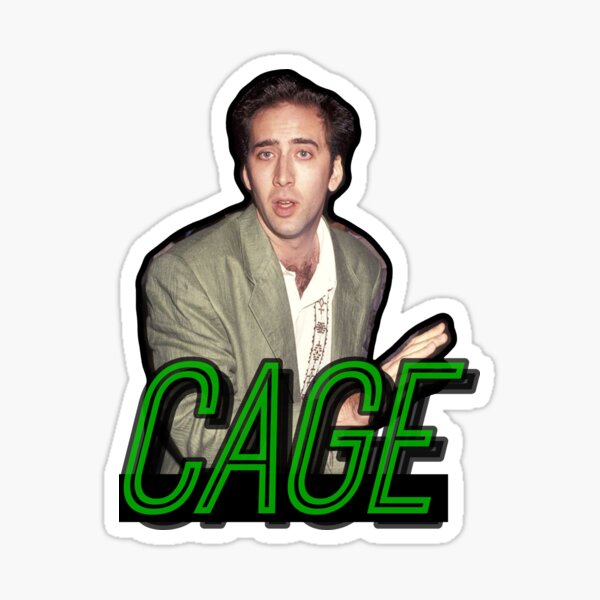Item preview, Actor Series: Cage!!!!!! designed and sold by Cuttintees.