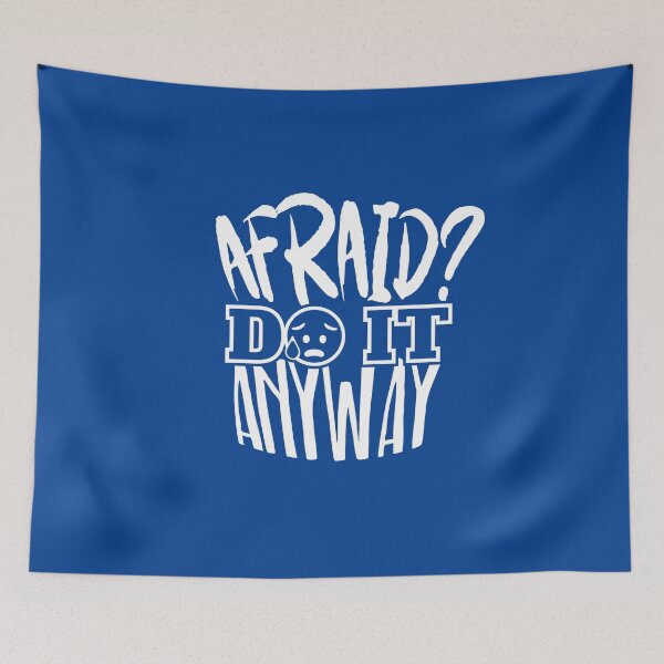 Item preview, Afraid Do It Anyway   designed and sold by IvonDesign.