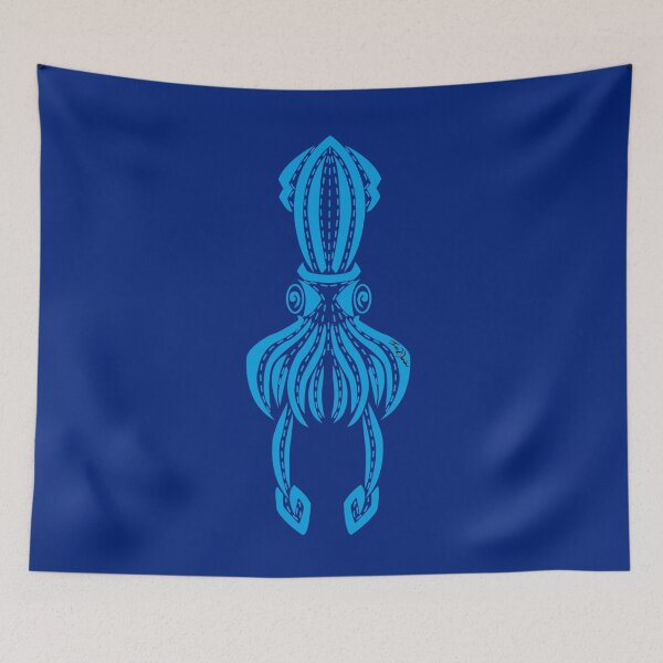 Item preview, Squid (Cyan) designed and sold by Ian2Danim.