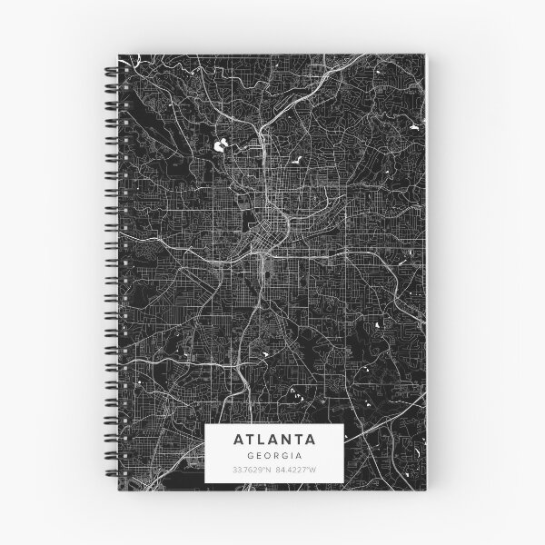 Item preview, Atlanta GA Map    designed and sold by Kara515.