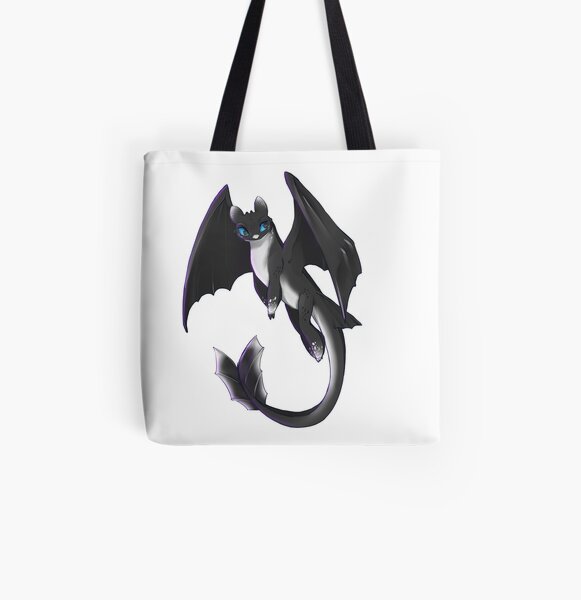 nightlight-httyd3 All Over Print Tote Bag