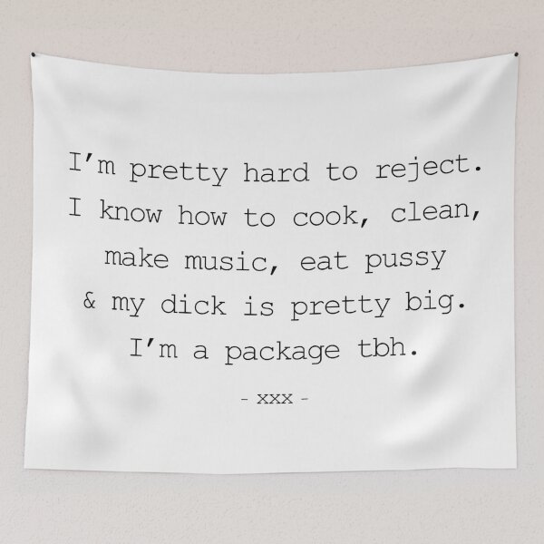 Item preview, I'm pretty hard to reject x designed and sold by dariabeyger.