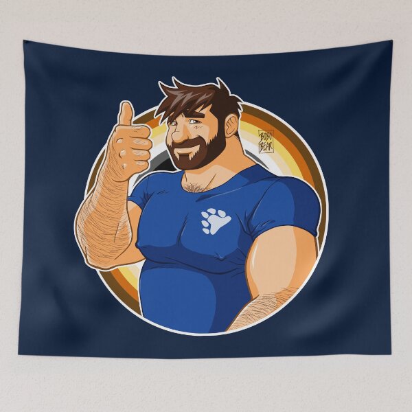 Item preview, ADAM LIKES TO BEAR UP - BEAR PRIDE designed and sold by bobobear.