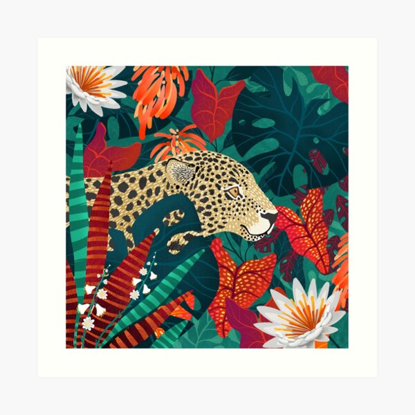 jungle cat Art Print