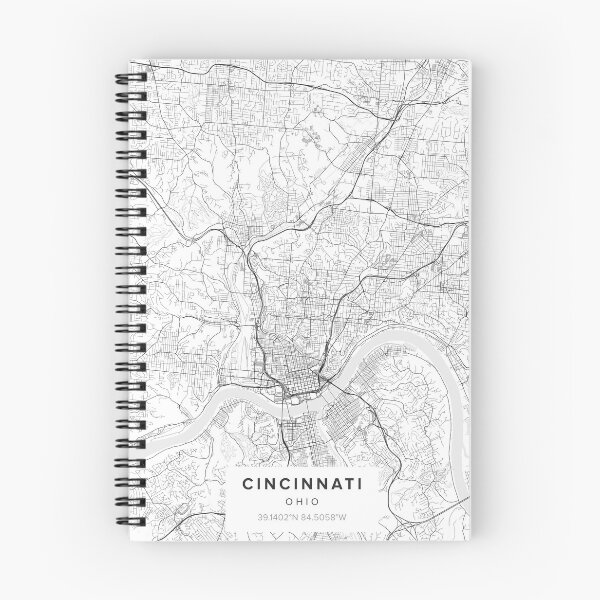 Item preview, Cincinnati Map designed and sold by Kara515.