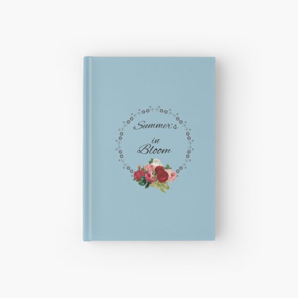 Summer's in Bloom Hardcover Journal