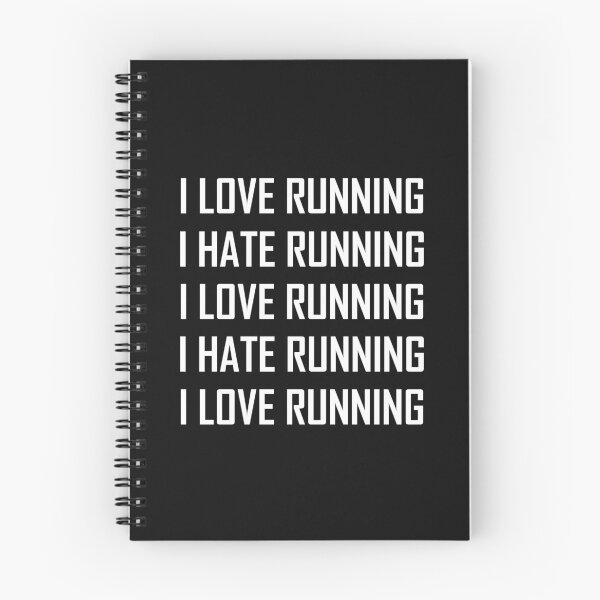 Item preview, I Love Running Hate Running Funny designed and sold by TheBestStore.