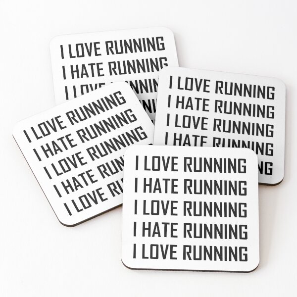 Item preview, I Love Running Hate Running Funny designed and sold by TheBestStore.