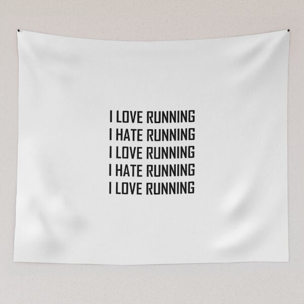 Item preview, I Love Running Hate Running Funny designed and sold by TheBestStore.