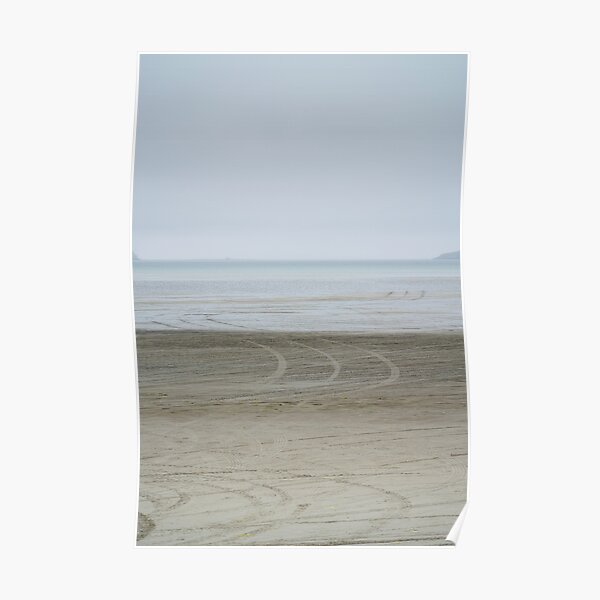 Airport on the beach Poster