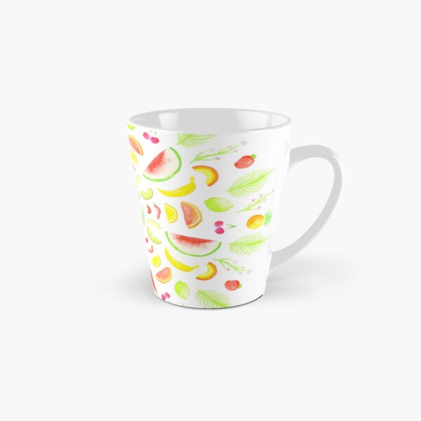 Fresh Fruits Mandala Mug long