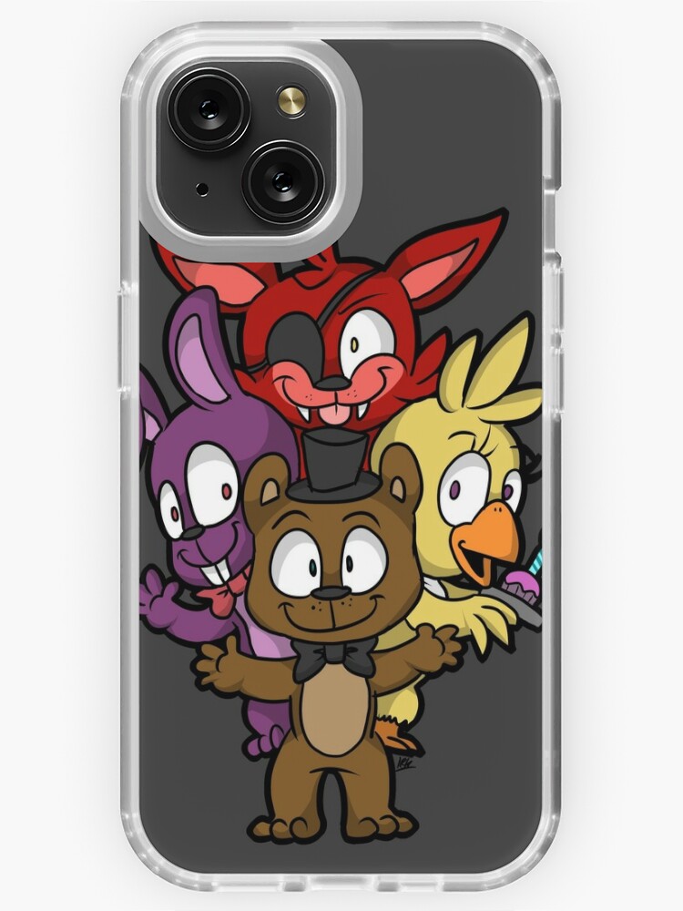 FNAF // Freddy's Faces Pattern Cute Kawaii Chibi for kids iPhone Case for  Sale by hocapontas