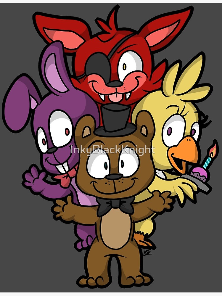 Fnaf Chibi Five Nights at Freddy's  Poster for Sale by AldoEan