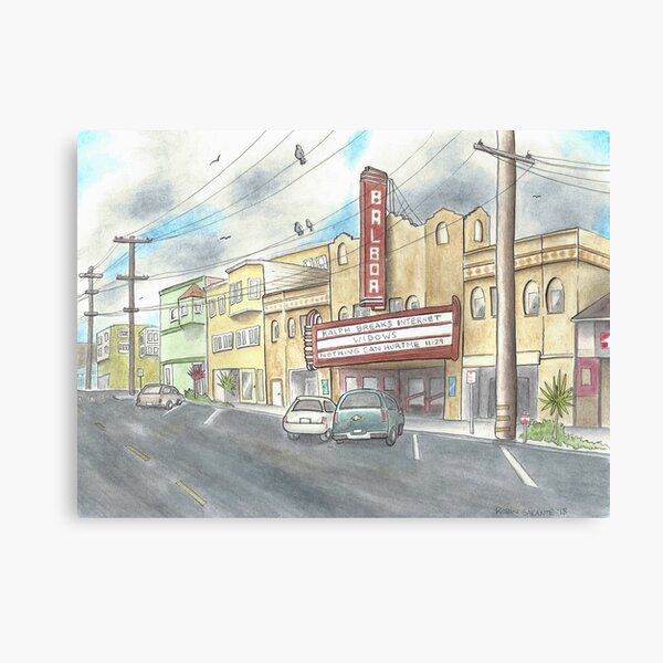 Balboa Theater Canvas Print