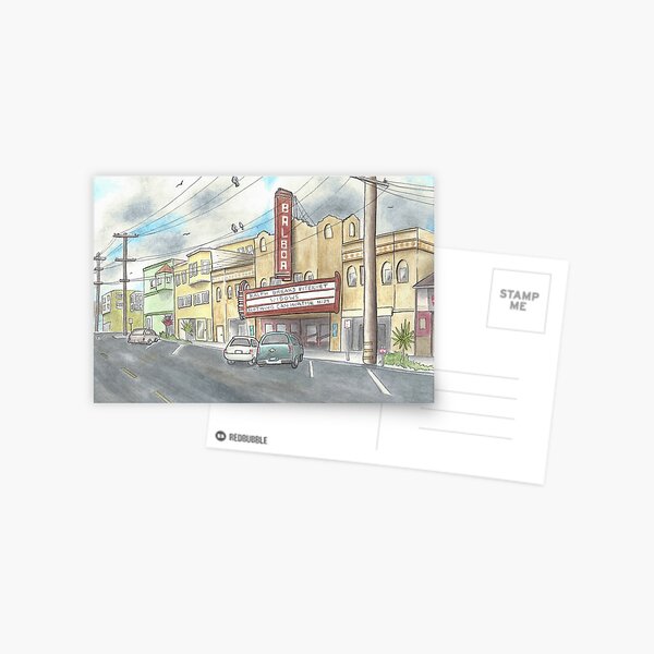 Balboa Theater Postcard