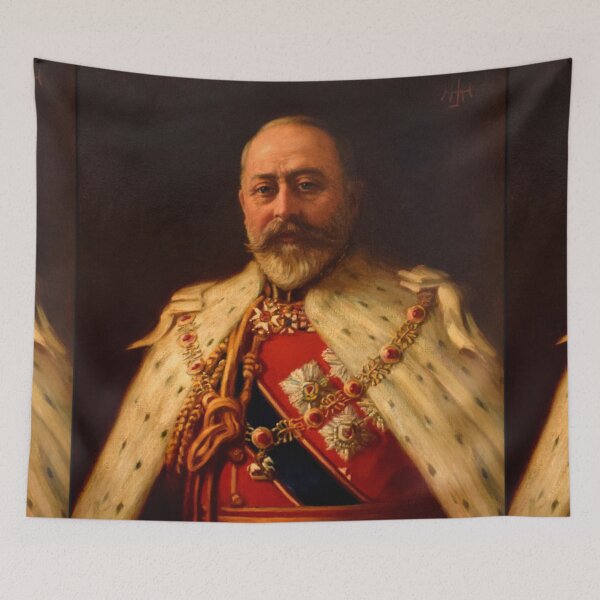 Item preview, Portrait of H.M. King Edward VII designed and sold by Vintage Designs +.