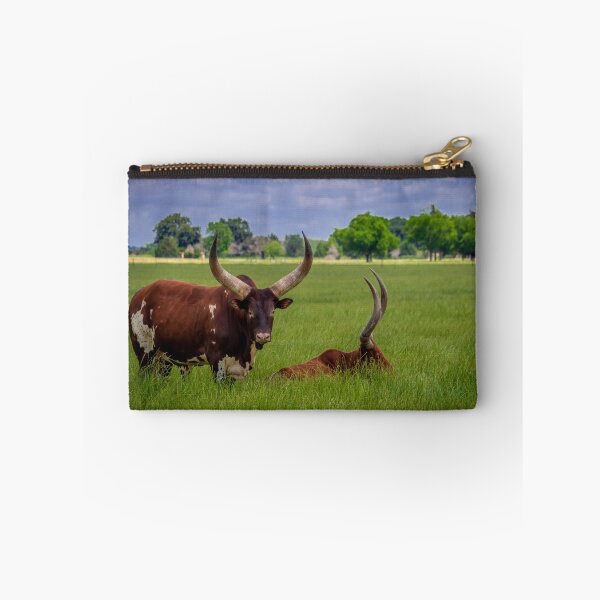 Item preview, The Watchman Ankole-Watusi Cows designed and sold by ElizabethiB.