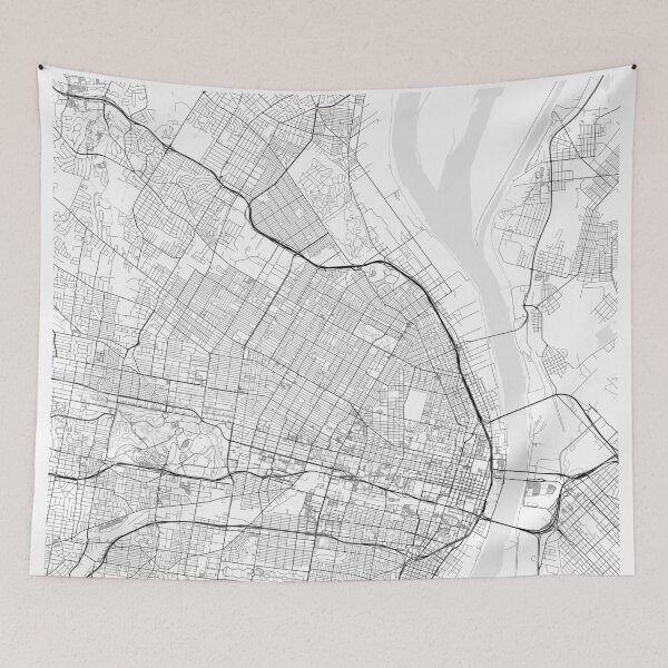 Item preview, St. Louis Map  designed and sold by Kara515.