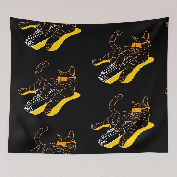 Item preview, Gunning for Kitties Cool Cat Gift designed and sold by Sandra78.