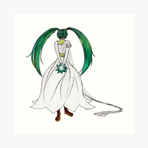 Flower Girl : Muguet (Lily of the valley) Art Print