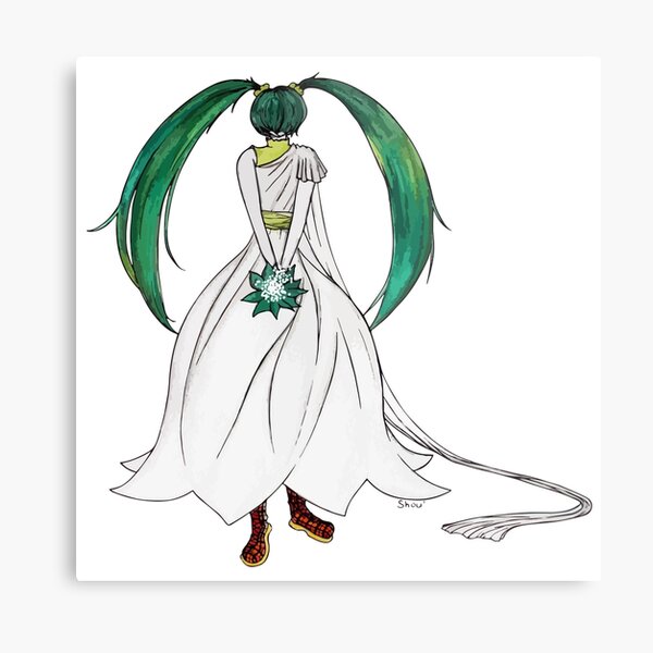 Flower Girl : Muguet (Lily of the valley) Metal Print
