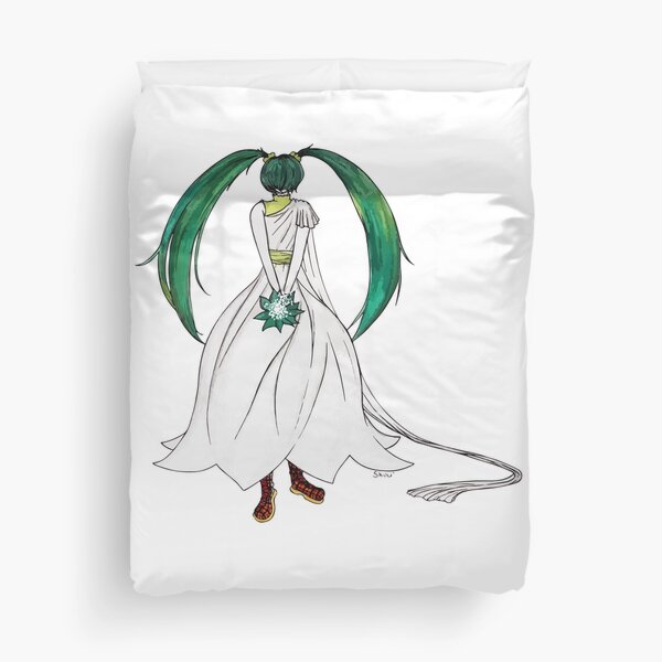 Flower Girl : Muguet (Lily of the valley) Duvet Cover