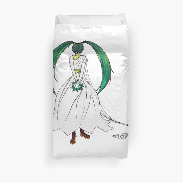 Flower Girl : Muguet (Lily of the valley) Duvet Cover