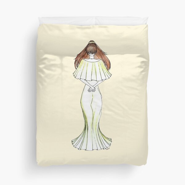 Flower Girl : Lily Duvet Cover