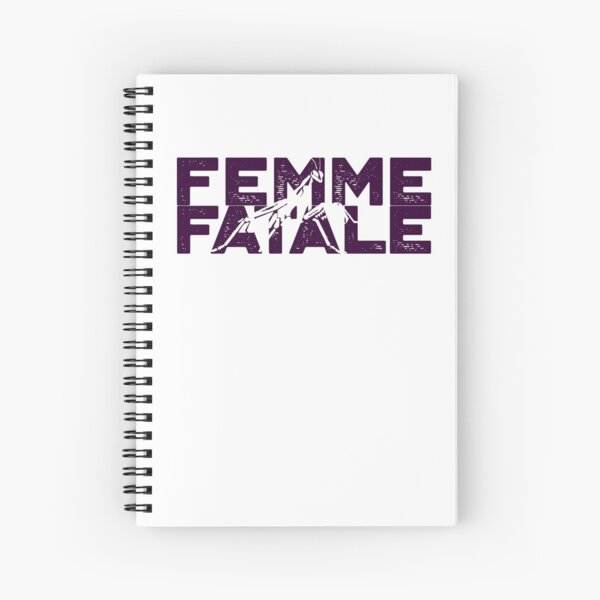 Femme Fatale (Praying Mantis) Spiral Notebook