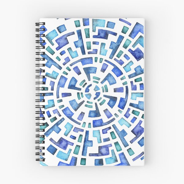 Item preview, Rotations - Blue designed and sold by Marie Funseth.