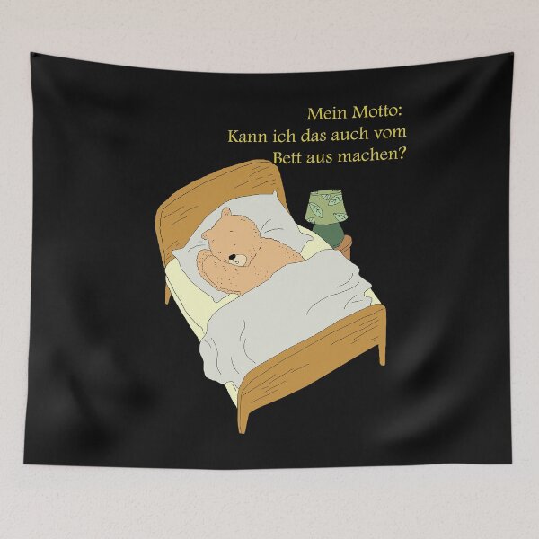 Item preview, german funny sayings sleep bear gift shirt designed and sold by eiwo87.