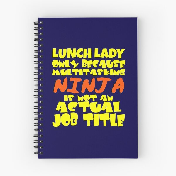 Item preview, Lunch Lady Multitasking Ninja designed and sold by TrndSttr.