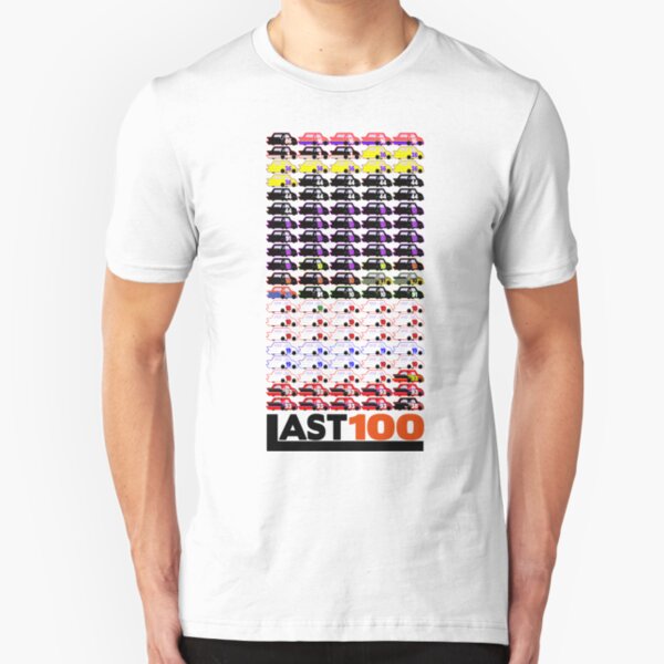 #LAST100 Paint Schemes 1991-2017 Slim Fit T-Shirt