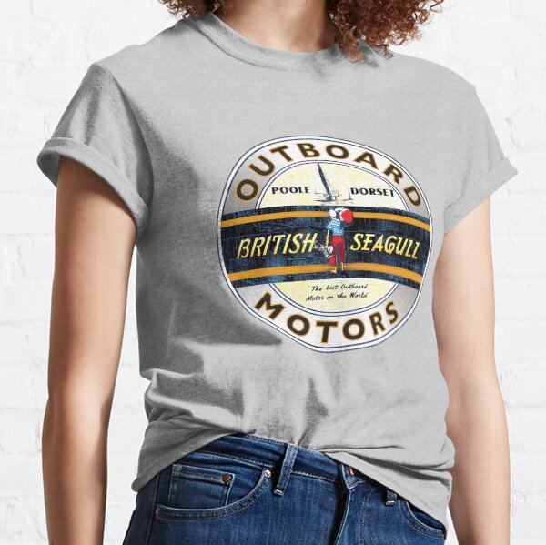 British Seagull Outboard motors UK Classic T-Shirt