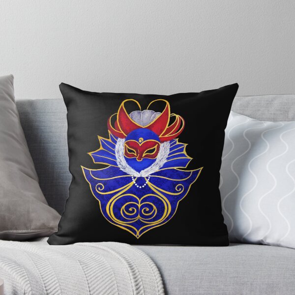 Carnival of Venice Throw Pillow
