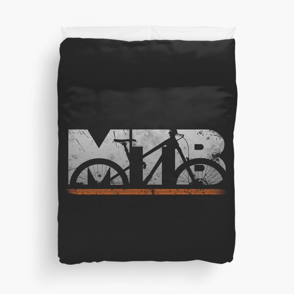 Cool MTB Mountain Bike Mountain Bike Downhill Gift Duvet Cover