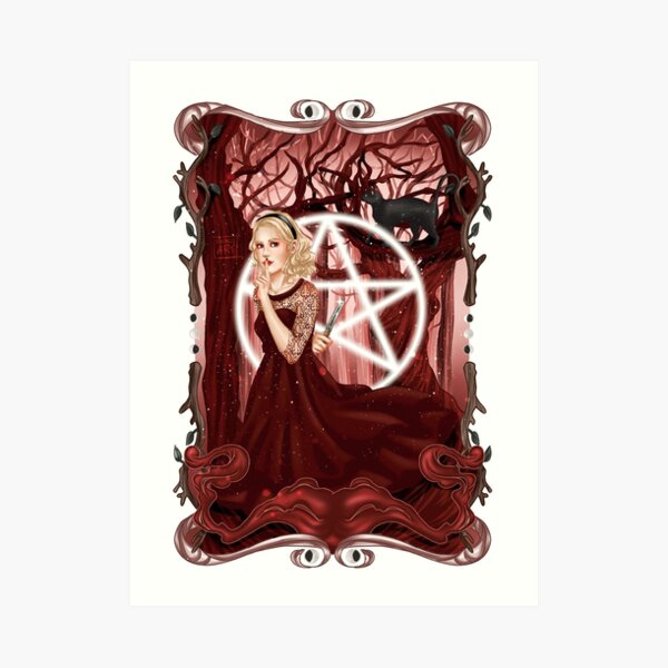 The chilling adventures of Sabrina Art Print