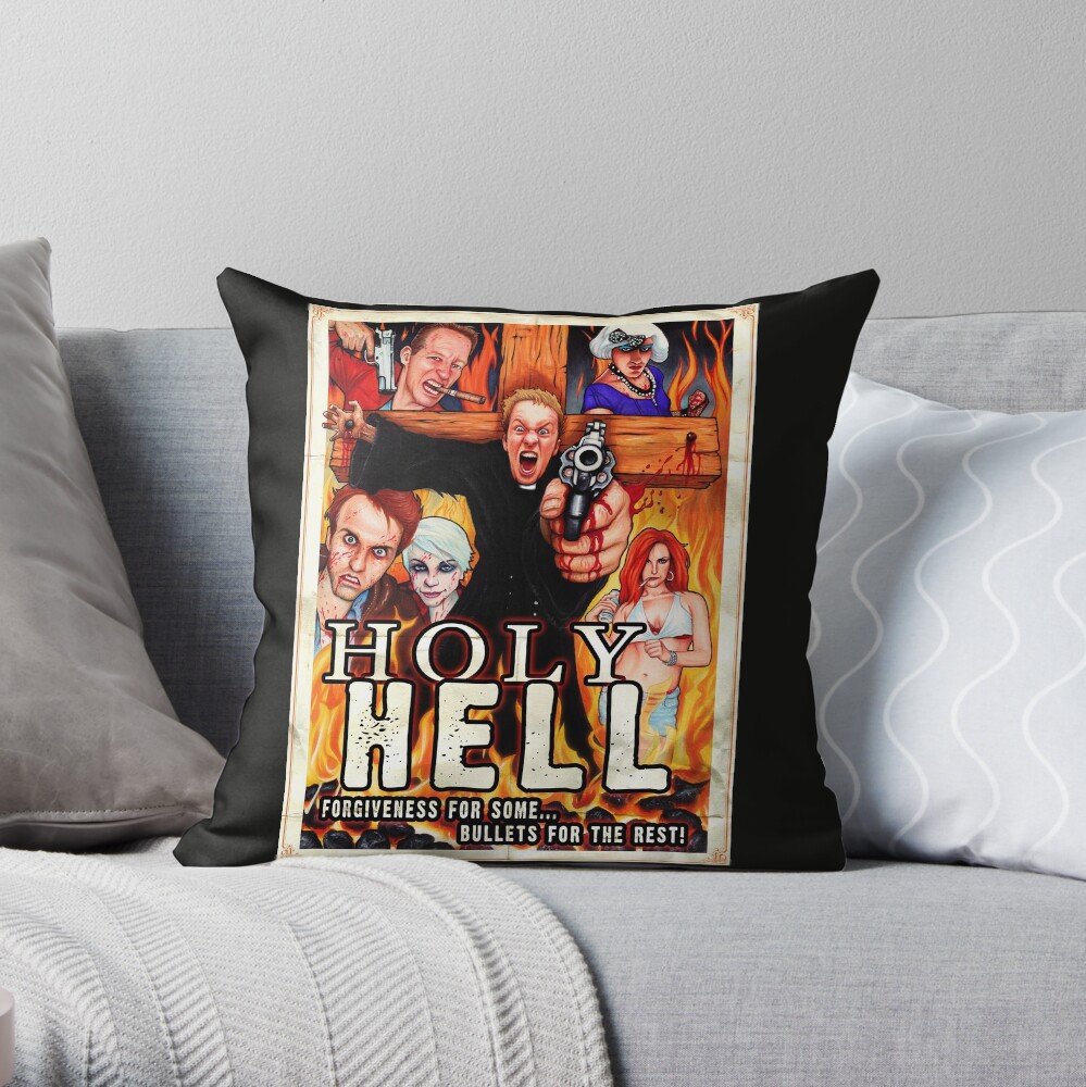 Item preview, Throw Pillow designed and sold by HolyHell.