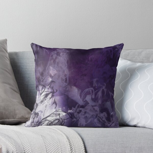 Item preview, Purple smoke & splashes Watercolour designed and sold by Smithy Cottage Studios.