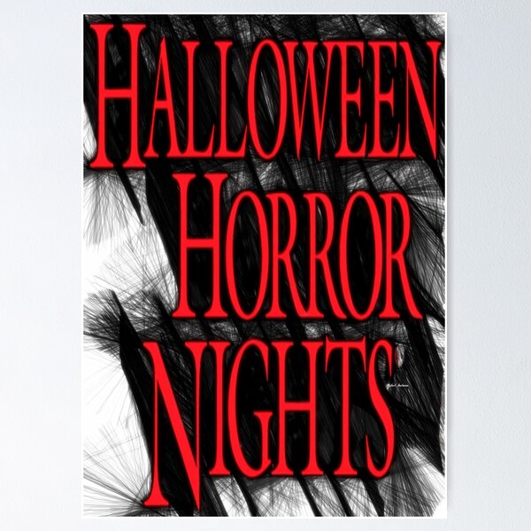 Halloween Horror Nights Poster