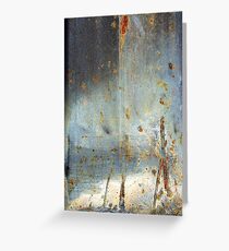 sandy beach at dusk Greeting Card