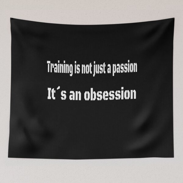 Item preview, Obsessed with training designed and sold by xeron32.