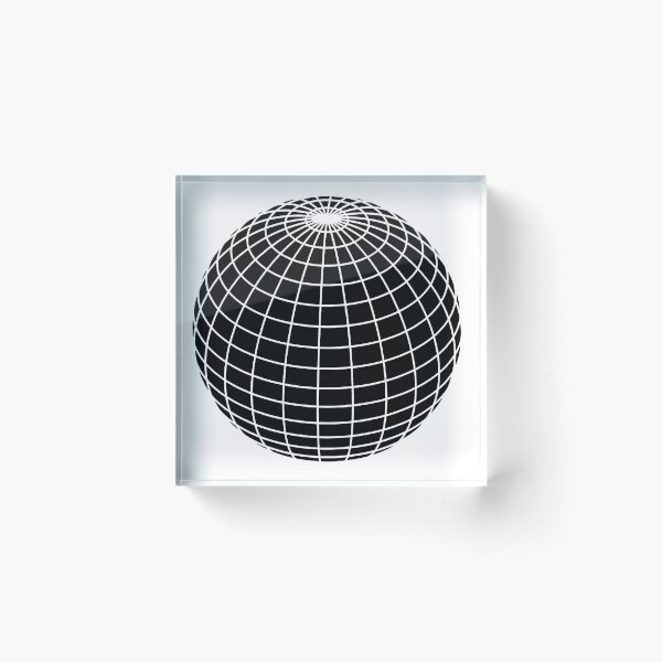Item preview, Ball Earth Black designed and sold by CharlieCreator.