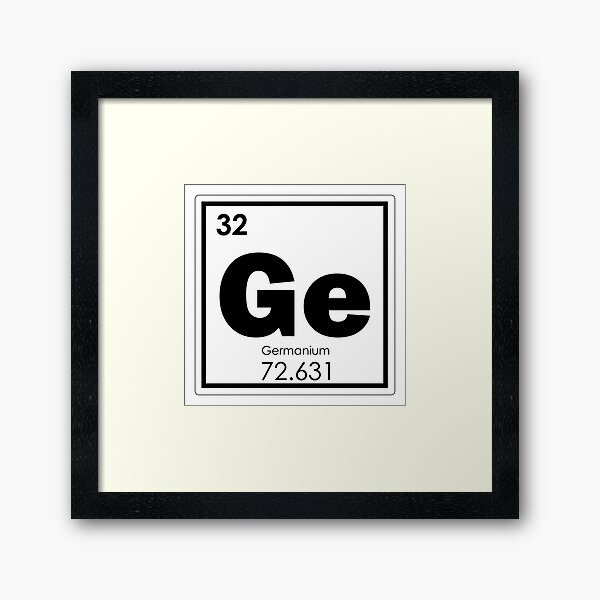 Item preview, Germanium chemical element designed and sold by tony4urban.