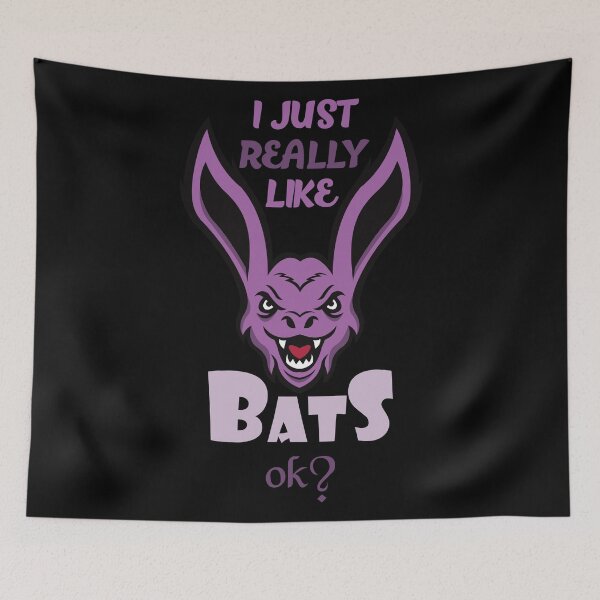 Item preview, Bat Lover Gift Idea   I Just Really Like   Halloween Themed Product design designed and sold by stuch75.