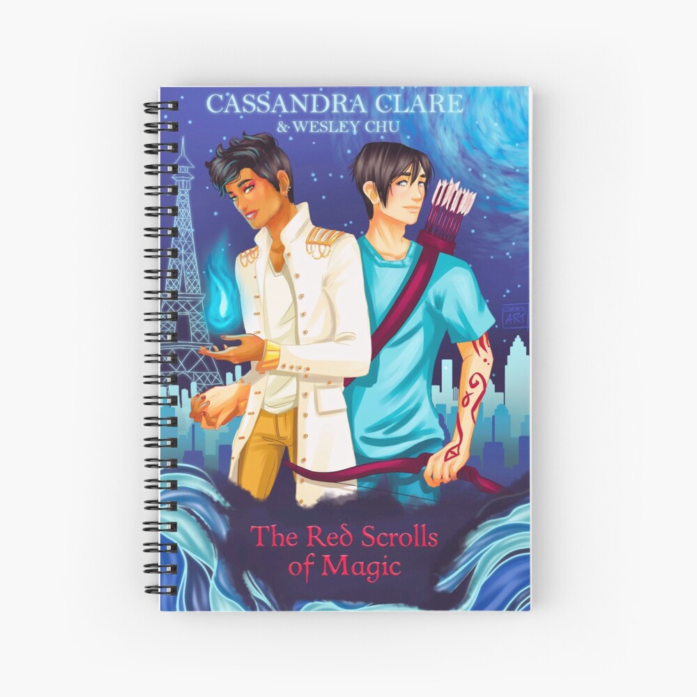 pad Kunde Give The red scrolls of magic" Spiral Notebookundefined by Lemoncielart |  Redbubble