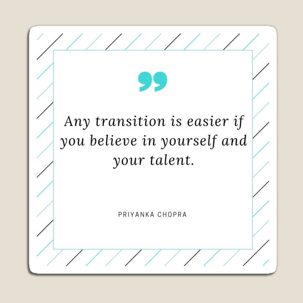 Priyanka Chopra Quote Magnet
