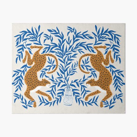 Jungle Jaguar Art Board Print