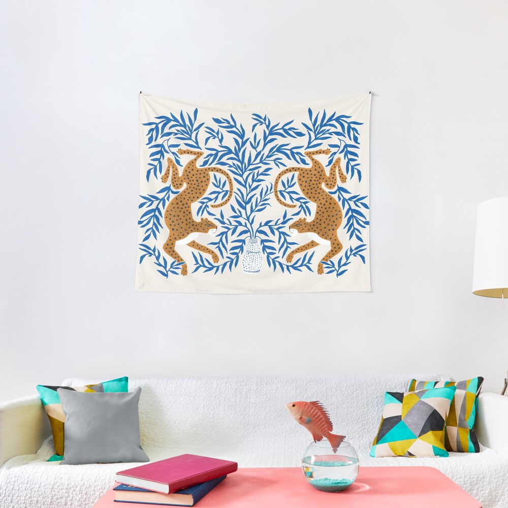 Jungle Jaguar Tapestry