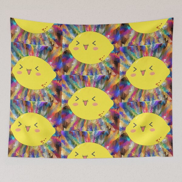 Item preview, Fruit Lemon on Colorful Background Funny Happy Sour Face Accessory Gift designed and sold by tamdevo1.